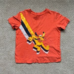 Disney- Jumping Beans, Pluto Short Sleeve Shirt, Size 5T